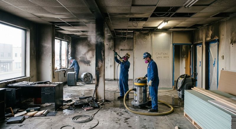Commercial Fire Damage Repair in Santa Rosa, CA