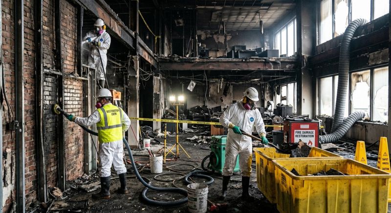 Commercial Fire Mitigation in Fort Mill, SC