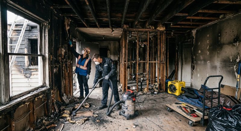 Fire Damage Cleanup in Fort Mill, SC