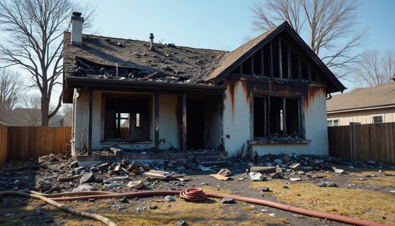 Residential Fire Restoration in Mesa, AZ