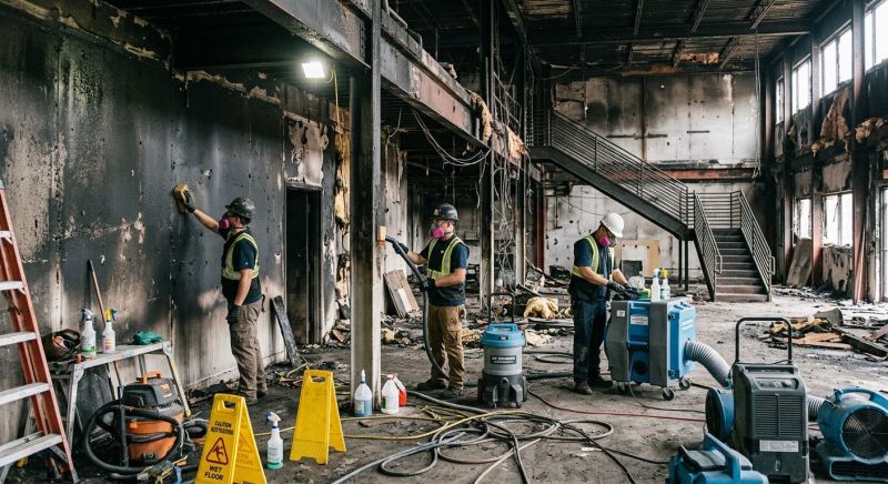 Residential Fire Restoration in Gilbert, AZ