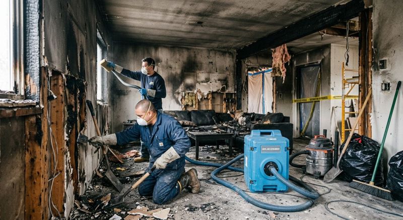 Residential Fire Restoration in Fort Mill, SC