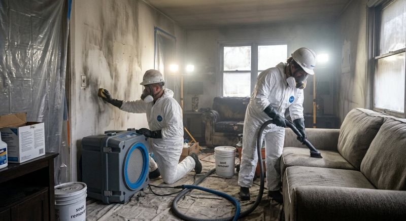 Soot Cleaning in Scottsdale, AZ