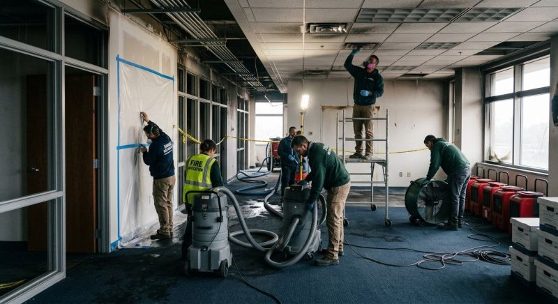 Commercial Fire Restoration in Napa, CA