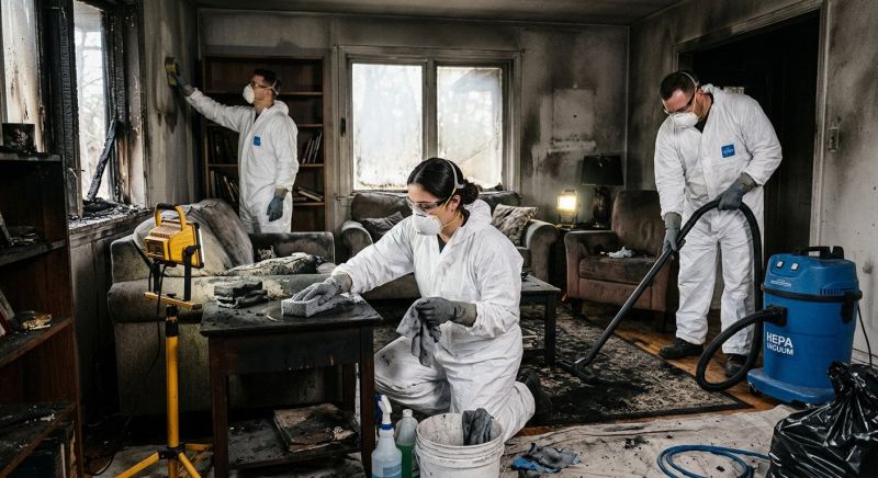 Soot Damage Repair in Austin, TX